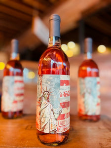 LADY LIBERTY (White Merlot w/strawberries) 750ml