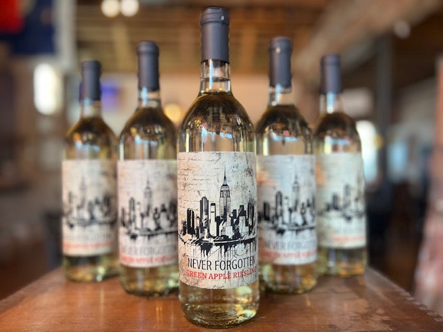 NEVER FORGOTTEN (Riesling w/granny smith apples) 750ml