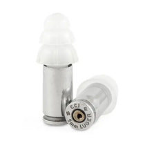 Load image into Gallery viewer, 9mm BULLET EARPLUGS IN BLISTER PACKAGING