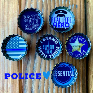 POLICE THEMED MAGNETS