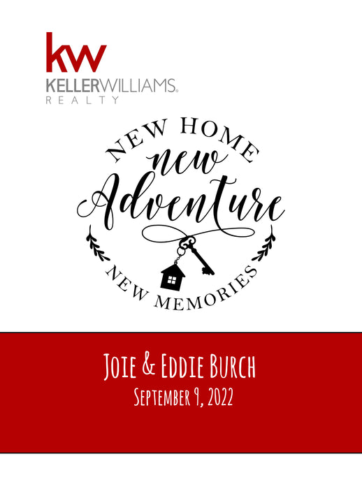 PERSONALIZED LABEL - New Home Selection