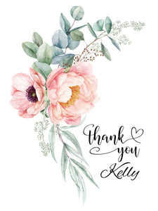 PERSONALIZED LABEL - Thank You Selection